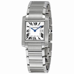 Cartier Tank Francaise Steel Midsize Watch W51011Q3