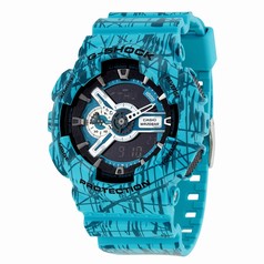 Casio G-Shock Splash Print Teal Resin Men's Watch GA110SL-3A
