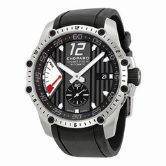 Chopard Classic Racing Superfast Automatic Black Dial Black Rubber Strap Men's Watch 168537-3001