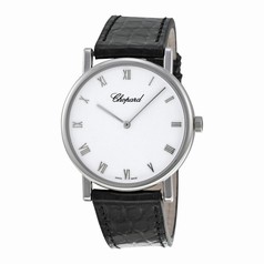 Chopard Classique Homme White Dial 18kt White Gold Ladies Watch