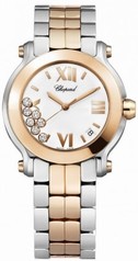Chopard Happy Sport Diamond Ladies Watch 278488-9002