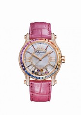 Chopard Happy Sport Mother of Pearl with Diamonds Dial Watch 274891-5007