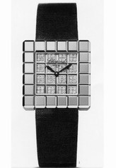 Chopard Ice Cube Silver Dial 18kt White Gold Ladies Watch 127407-1001