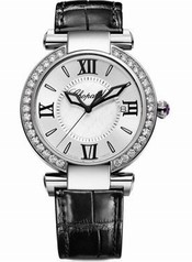 Chopard Imperiale Diamond Silver Dial Stainless Steel Ladies Watch 388532-3003