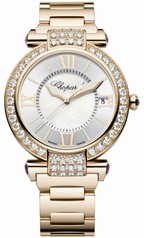 Chopard Imperiale Mother of Pearl Diamond 18kt Rose Gold Ladies Watch 384241-5004