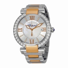 Chopard Imperiale Silver Dial Steel and Rose Gold Automatic Unisex Watch 388531-6004