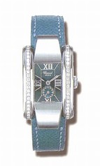 Chopard La Strada Diamond Steel Blue Ladies Watch 41/8412