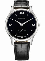 Chopard L.U.C. XPS Automatic Black Dial 18 kt White Gold Men's Watch 161920-1001