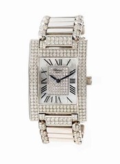 Chopard Natural Pearl-Diamond Dial StainlessSteel AutomaticLadies Watch 173451-1001