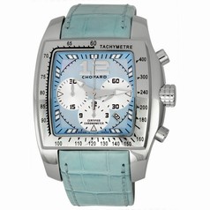 Chopard Two O Ten Steel Blue Chronograph Men's Watch 16/8961