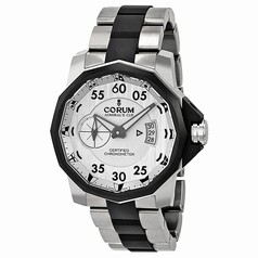 Corum Admiral's Cup Competition Automatic Silver Dial Titanium Men's Watch 94795194V791AK14