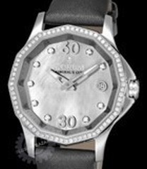 Corum Admirals Cup Grey Mother of Pearl Dial Ladies Watch 08210147/F149PK