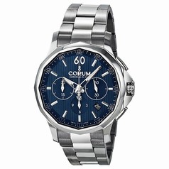 Corum Admiral's Cup Legend Automatic Chronograph Blue Dial Men's Watch 98410120V705AB10