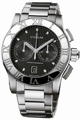 Corum Romulus Chronograph Black Dial Men's Watch 98471520/V810BN