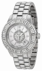 Dior Christal Mother of Pearl Dial White Sapphire Diamond Ladies Watch CD113512M001