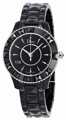 Dior VIII Black Ceramic Ladies Watch 1231E0C001