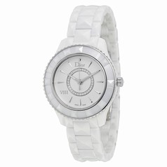 Dior VIII Diamond White Ceramic and Steel Ladies Watch CD1231E2C002