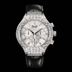 Piaget Polo 44 Chronograph White Gold Diamond (G0A35112)