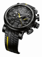 Graham Silverstone Automatic Chronograph Strap Men's Watch 2BLDCY26AK66N