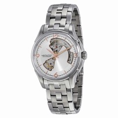 Hamilton Jazzmaster Automatic Silver Open Heart Dial Stainless Steel Men's Watch H32565155