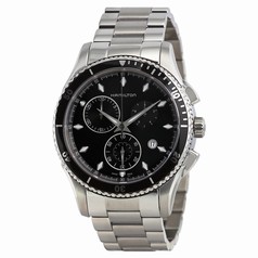 Hamilton Jazzmaster Seaview Black Dial Chronograph Men's Watch H37512131