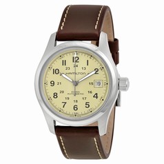 Hamilton Khaki Field Beige Dial GMT Automatic Men's Watch H70455523