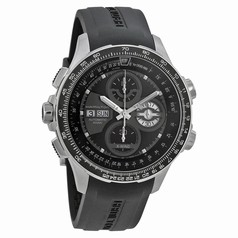 Hamilton Khaki X-Wind Automatic Black Dial Black Rubber Men's Watch H77766331