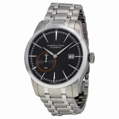 Hamilton Railroad Automatic Black Dial Stainless Steel Men's Watch H40515131