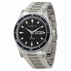 Hamilton Seaview Black Dial Stainless Steel Men's Watch H37565131