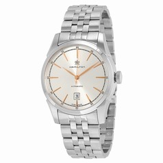 Hamilton Spirit Of Liberty Silver Dial Stainless Steel Men's Watch H42415051