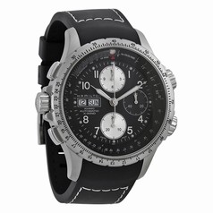 Hamilton X-Wind Black Dial Chronograph Men's Watch H77616333