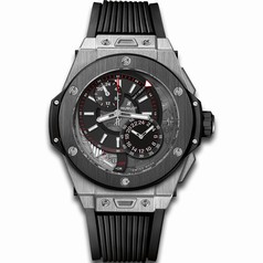 Hublot Big Bang Alarm Repeater Black Dial GMT Limited Edition Men's Watch 403.NM.0123.RX