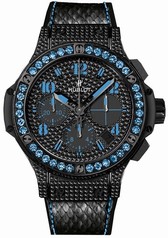 Hublot Big Bang Automatic Black Diamond-Set Dial Men's Watch 341.SV.9090.PR.0901