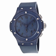 Hublot Big Bang Blue Dial Blue Ceramic Rubber Men's Watch 301EI5190RB