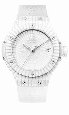 Hublot Big Bang Caviar White Dial Ceramic Automatic Men's Watch 346.HX.2800.BR