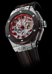 Hublot Big Bang Ferrari Chronograph Skeleton Dial Men's Watch 401NM0123VRENG13