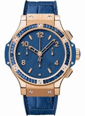 Hublot Big Bang Tutti Frutti Blue Dial Chronograph Men's Watch 341PL5190LR1901