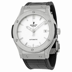 Hublot Classic Fusion Automatic White Dial Black Leather Men's Watch 511NX2610LR