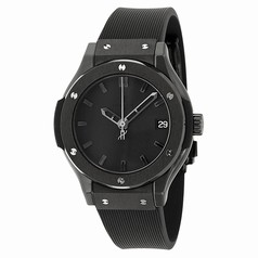 Hublot Classic Fusion Black Dial Black Ceramic Unisex Watch 581.CM.1110.RX