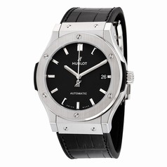 Hublot Classic Fusion Black Dial Black Leather Watch 511NX1171LR