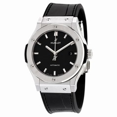Hublot Classic Fusion Black Dial Titanium Automatic Men's Watch 542NX1171LR