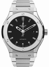 Hublot Classic Fusion Black Dial Titanium Automatic Men's Watch 565NX1170NX