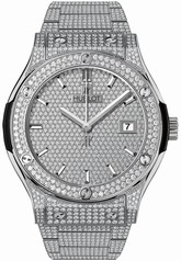 Hublot Classic Fusion Diamond Pave Dial Men's Watch 542.NX.9010.NX.3704