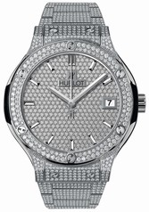 Hublot Classic Fusion Diamond Pave Dial Men's Watch 565.NX.9010.NX.3704