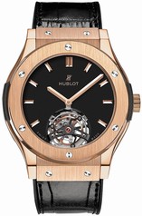 Hublot Classic Fusion Tourbillon 45mm Dial Black Men's Luxury Watch 505.OX.1180.LR