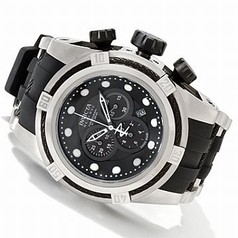 Invicta Bolt Chronograph Black Dial Stainless Steel Men's Watch 0831