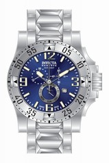 Invicta Excursion Chronograph Blue Dial Stainless Steel Men's Watch 15308