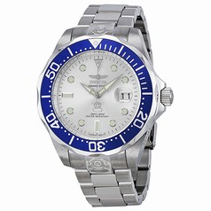 Invicta Grand Diver Silver/Blue Men's Watch 3046