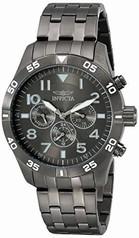 Invicta I-Force Multi-Function Gunmetal Dial Gunmetal Ion-plated Men's Watch 19205