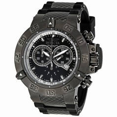 Invicta Men's Subaqua Sport Black Ion-plated Chronograph Watch 5508